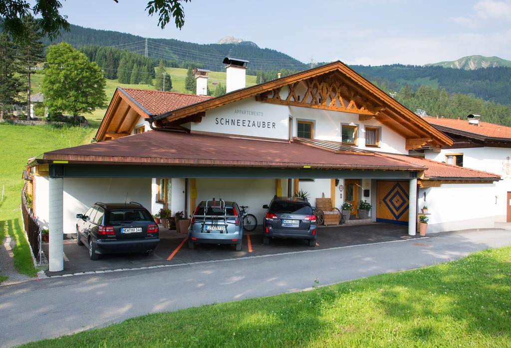 Appartements Schneezauber Lermoos Exterior foto
