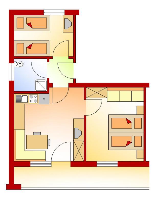 Appartements Schneezauber Lermoos Cameră foto