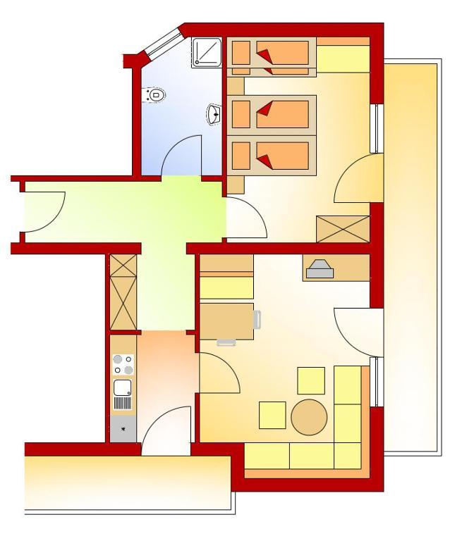 Appartements Schneezauber Lermoos Cameră foto